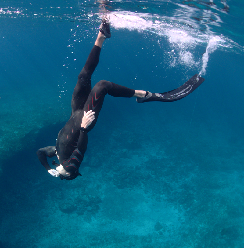 free diver