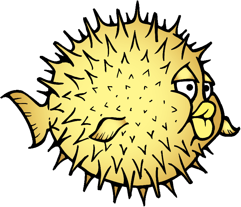 openbsd's puffy cartoon logo