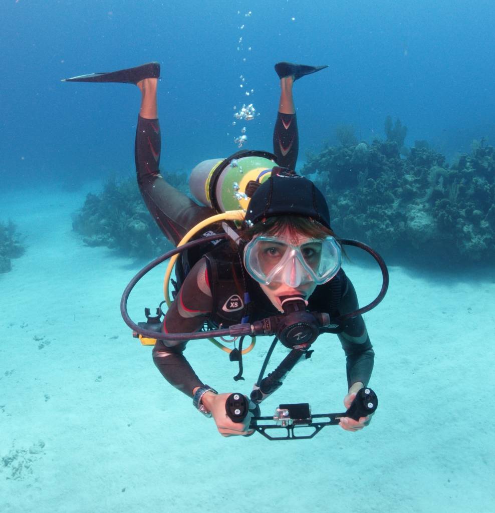 recreational scuba diver