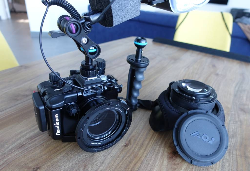 underwater camera set